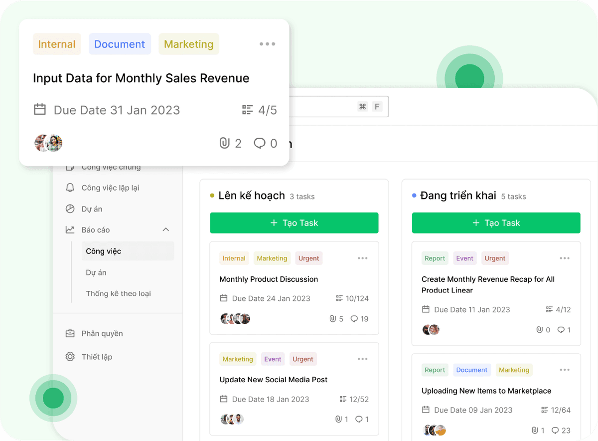 Nâng cao hiệu quả phối hợp đa phòng ban trong từng giai đoạn dự án