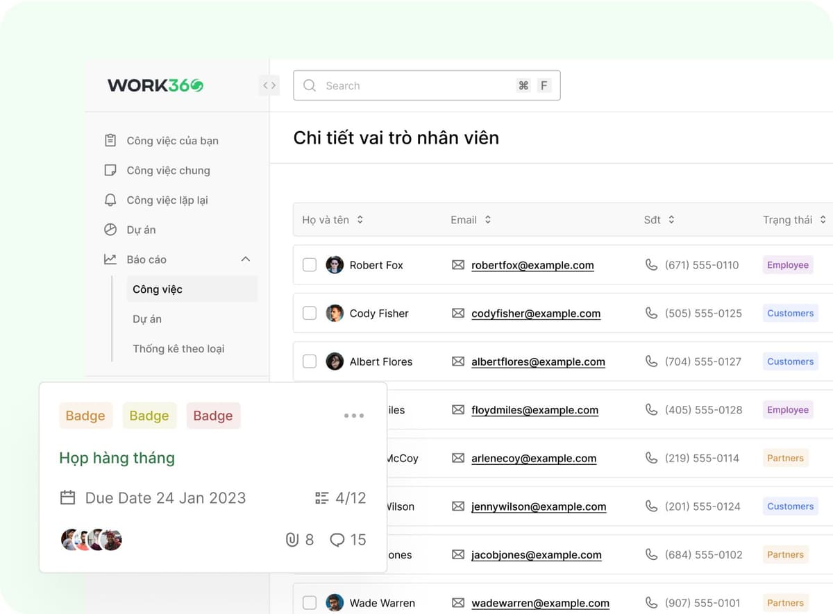 Tối ưu hóa quy trình liên phòng ban với sự kết nối chặt chẽ 